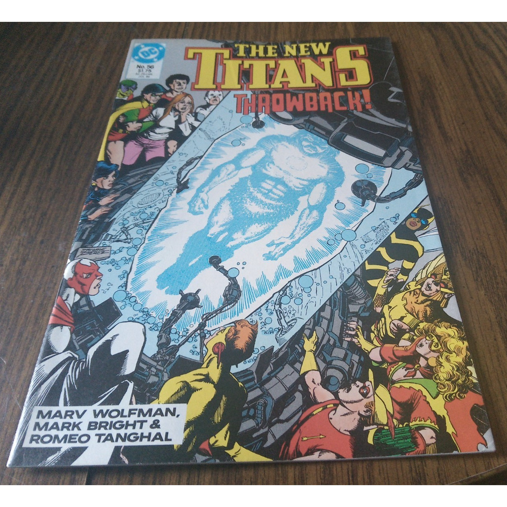 The New Titans #56 (July 1989 DC Comics)